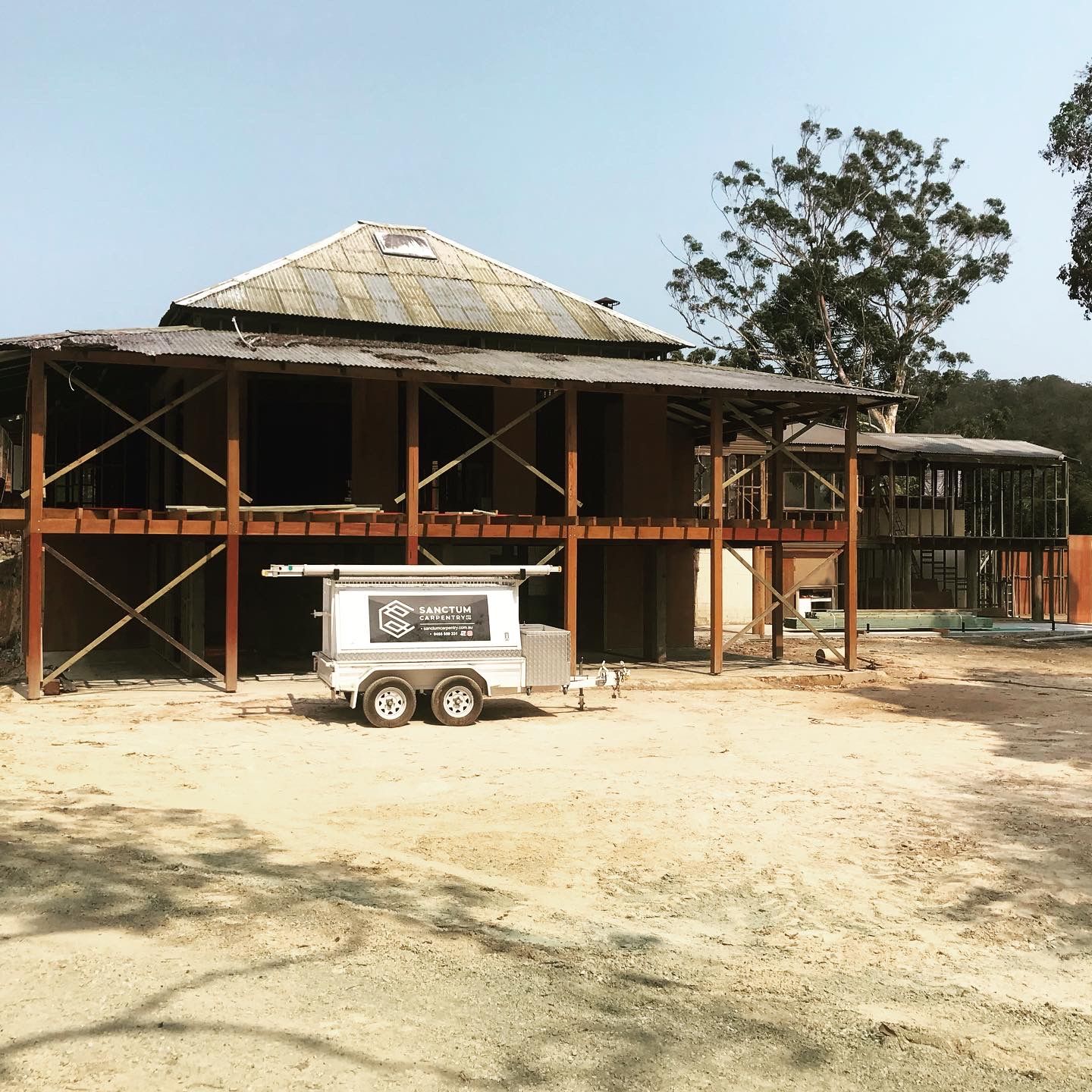 Homestead Frame - Sanctum Carpentry project