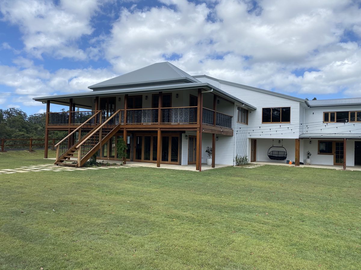 Custom rural home